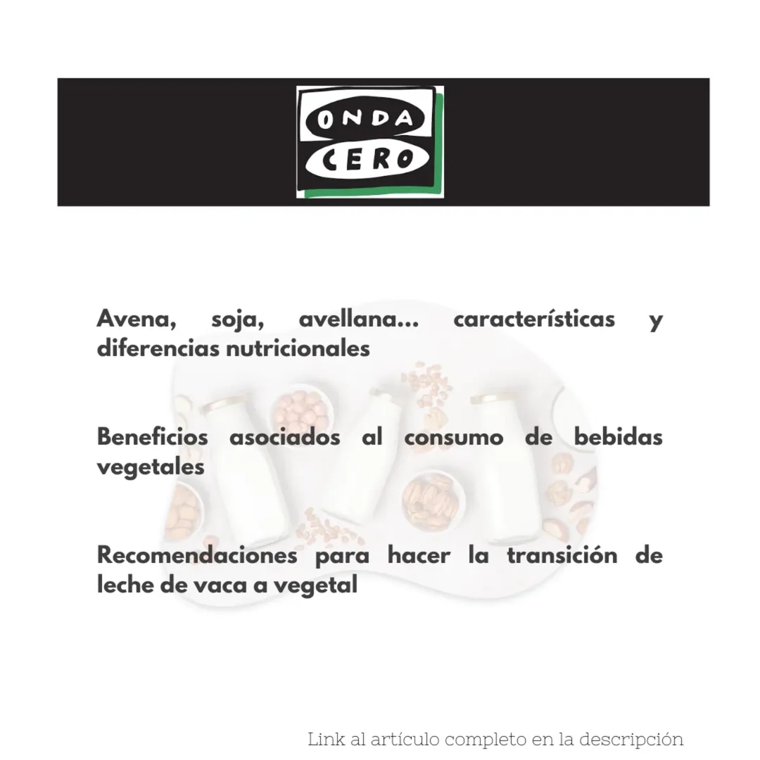 Tipos de Leche de nutricionista
