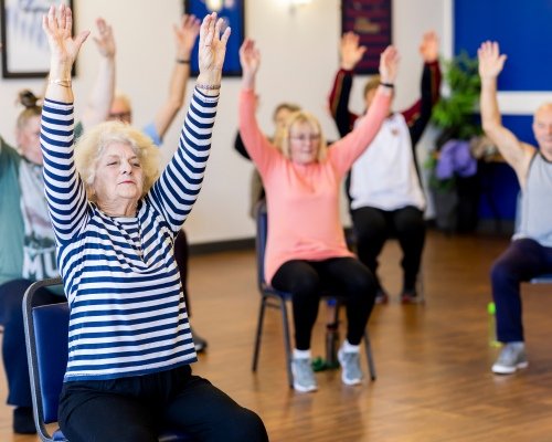 Ejercicios en la menopausia en adultos mayores